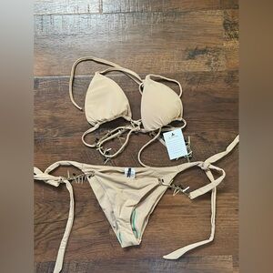 It’s A Party In Mykonos 2 Piece Bikini - Nude